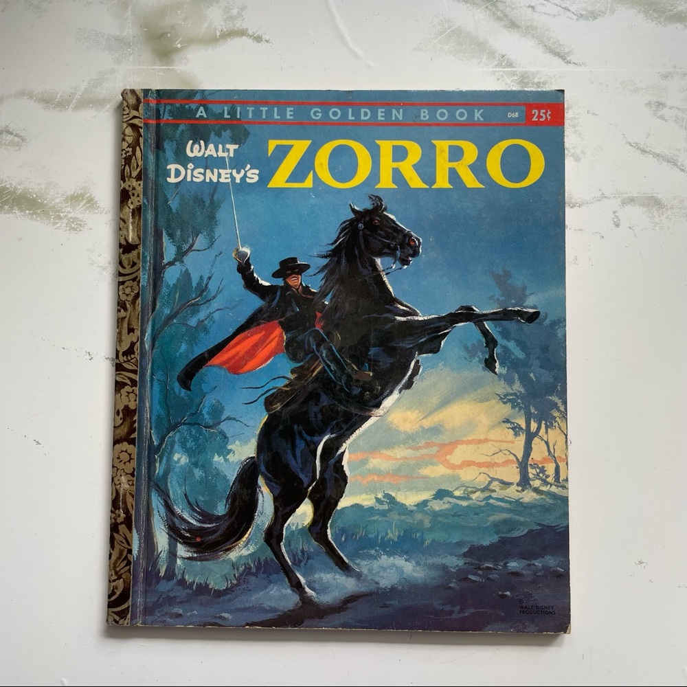 A Little Golden Book - Walt Disney's Zorro